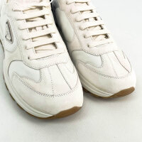Prada Prax Mens Sneaker, EU 42, Cream, Calfskin, 2EE455