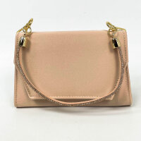 Francesco Italy BG016 Damen-Pochette, Rosa, Strassgriff...