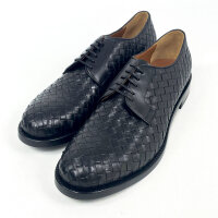 Armando Cabral Gabu Mens Derby Shoes, EU 44, Black, Leather