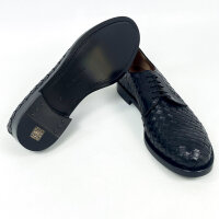 Armando Cabral Gabu Mens Derby Shoes, EU 44, Black, Leather