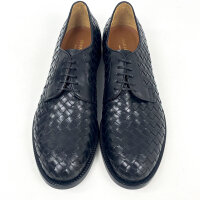 Armando Cabral Gabu Mens Derby Shoes, EU 44, Black, Leather