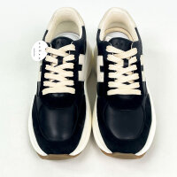 Hogan H696 Lace-Up H Sneaker Womens Black Leather EU 39.5