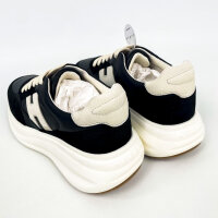 Hogan H696 Lace-Up H Sneaker Womens Black Leather EU 39.5
