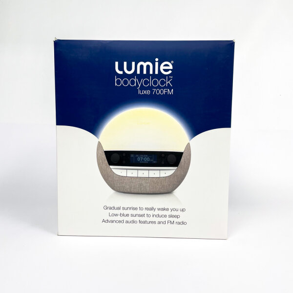 Lumie Bodyclock Luxe 700FM, light alarm clock, FM radio, Bluetooth