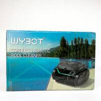 Wybot C2V Roboter-Pool-Reiniger, Pool, Schwarz, Grün, Boden, Wand, Wasserlinie, Oberirdischer Pool/eingelassener Pool, 180 µm, WY-AMEU-063