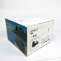 Wybot C2V Roboter-Pool-Reiniger, Pool, Schwarz, Grün, Boden, Wand, Wasserlinie, Oberirdischer Pool/eingelassener Pool, 180 µm, WY-AMEU-063