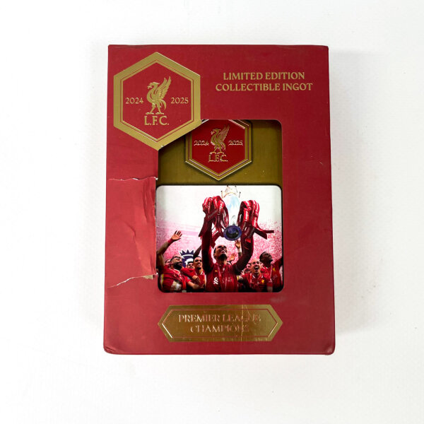 Liverpool FC, A25PW07, Champions Bar, Limited Edition Collectors Bar, Premier League