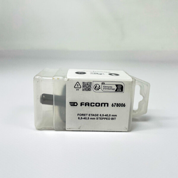 FACOM 678006, Elektro-Mehrzweckwerkzeug, Universal Taktbohrer, 6,5–40,5 mm, 1 cm