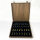 Manopoulos S4BLUE, Chess Set Greek Mythology with Wooden Case, Medium, Gold-Silver