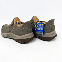 Skechers 205469 Meroe Herren-Mokassins, Hands Free Slip-ins, EU 44, Braun, Canvas