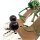 Brother BVSH0013-SNK Globe Womens Sandals, US 6, Cactus Green, Suede & Leather