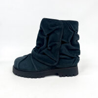 BAD SON Pinch Boots Boots EU 42,5 Damen Pacific Schwarz Wildleder Gummisohle
