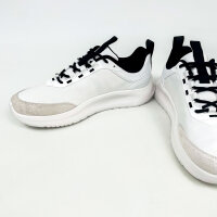 Calvin Klein Light Eva Runn Ess Mens Sneakers, EU 40, White/Black