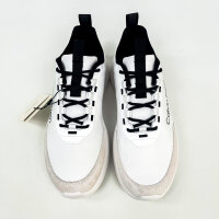 Calvin Klein Light Eva Runn Ess Mens Sneakers, EU 40, White/Black