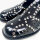 Bally Spiegel W Damen-Slipper, EU 41, Schwarz, Leder, Nieten, WF3009 VT021