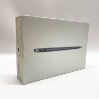 Apple MacBook (Air A2337) Laptop 13.3 inch, M1, 8 GB/256 GB, QWERTZ, Grey, macOS 14.8.9, 60 charge cycles, with charger
