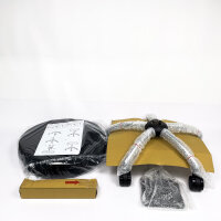 65-475132-CT001 Mehrzweck-Drehhocker mit Rollen Schwarz