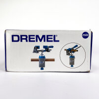 DREMEL Multi-Vise 2500, 3-in-1 Multifunctional Vise, Swivel, Table Clamp, 190 mm Clamping Range, 35 mm Jaw Width, 26152500JA