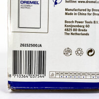 DREMEL Multi-Vise 2500, 3-in-1 Multifunctional Vise, Swivel, Table Clamp, 190 mm Clamping Range, 35 mm Jaw Width, 26152500JA