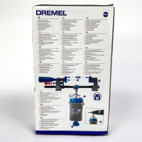 DREMEL Multi-Vise 2500, 3-in-1 Multifunctional Vise, Swivel, Table Clamp, 190 mm Clamping Range, 35 mm Jaw Width, 26152500JA