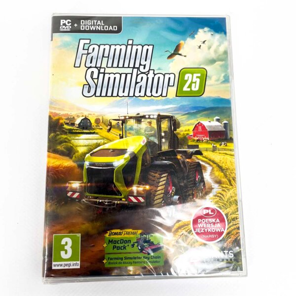 Landwirtschafts-Simulator, 25, PC-DVD-Landwirtschaftssimulationsspiel