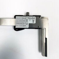 SARA 5007012030 Digital caliper 0-150mm with long, narrow measuring jaws