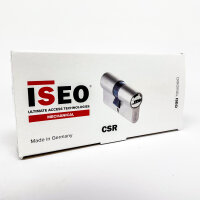 ISEO CSR R9 plus profile cylinder nickel 35/45 mm SX89.67R9 82RP845359-5 EN1303:2005 Mechanical door lock cylinder