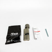 ISEO CSR R9 plus profile cylinder nickel 35/45 mm SX89.67R9 82RP845359-5 EN1303:2005 Mechanical door lock cylinder
