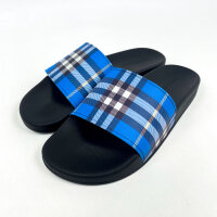 Burberry Furley Damen-Slide EU 42 Hyacinth Check