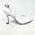 MANC Griselda Womens Pumps, EU 36, White, Leather, Heels, TMNCDUZ22ASFTR.001