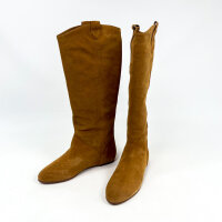 ba&sh Camille 2E25Cami Damen-Stiefeletten EU 41 Cognac Leder