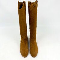 ba&sh Camille 2E25Cami Damen-Stiefeletten EU 41 Cognac Leder