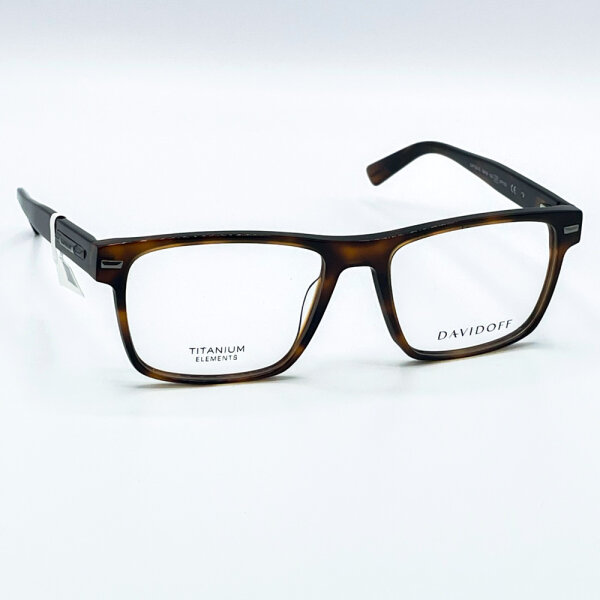 Davidoff DAP129-02 Herren Brillen Havanna Glas 56 mm Steg 18 mm Bügel 145 mm