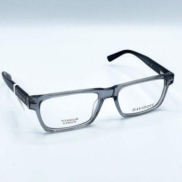 Davidoff DAP130-03 Herren Brillen, Transparent, Glas 55 mm, Steg 17 mm, Bügel 145 mm