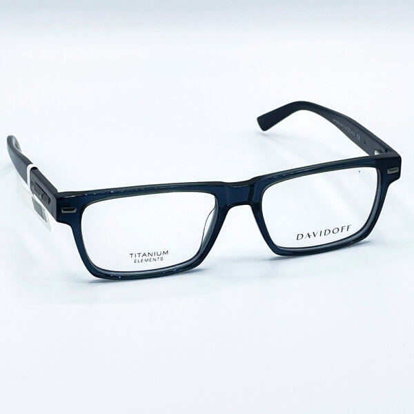 Davidoff DAP130-02 Mens Glasses, Dark Blue, Lens 55 mm, Bridge 17 mm, Temples 145 mm