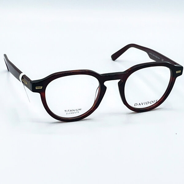 Davidoff DAP149-01 Mens Glasses, Red-Havana, Lens 52 mm, Bridge 23 mm, Temples 145 mm