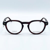 Davidoff DAP149-01 Mens Glasses, Red-Havana, Lens 52 mm, Bridge 23 mm, Temples 145 mm