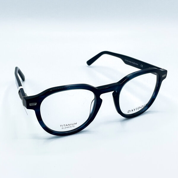 Davidoff DAP149-02 Mens Glasses Blue-Havana Lens 52 mm Bridge 23 mm Temples 145 mm