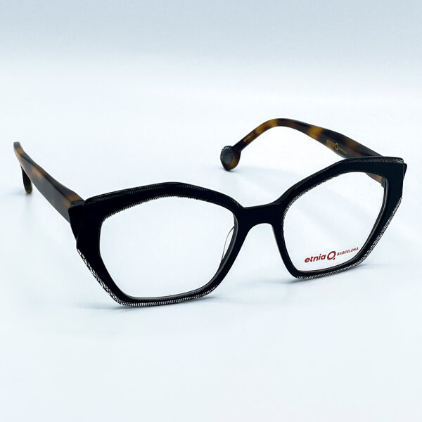 Etnia Eyewear 5 AZEEZA BKHV Womens Glasses, Black/Havana, Lens 52 mm, Bridge 18 mm, Temples 140 mm