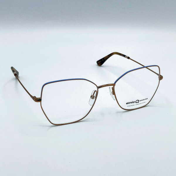 Etnia Eyewear 4 MALVAR BZBL Womens/Mens Glasses, Brown/Blue, Lens 55 mm, Bridge 17 mm, Temples 142 mm