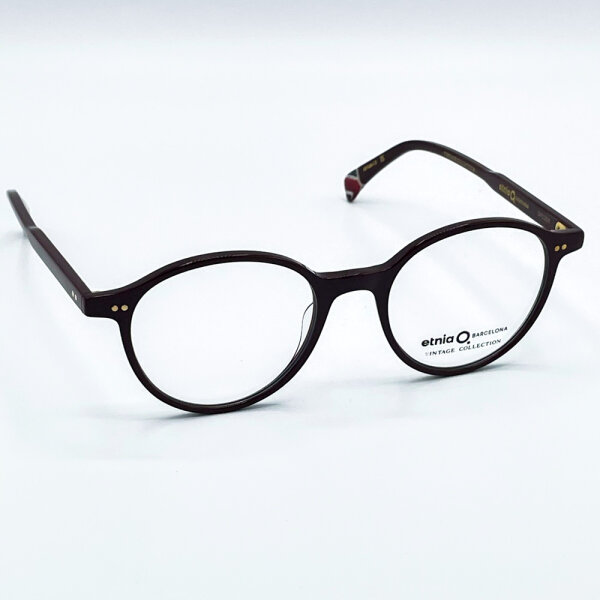 Etnia Eyewear 5 PEARL3 50O BX Damen Brillen, Bordeaux, Glas 50 mm, Steg 19 mm, Bügel 148 mm