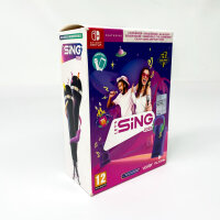 Lets Sing 2025 International Version, Doppel Mikrofon Bundle, Nintendo Switch, Karaoke Spiel