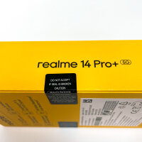 realme 14 Pro+ 5G, Smartphone, 8 GB, 256 GB, Dual-SIM, 5260 mAh Akku, Duale 50MP OIS AI Kamera, Perlweiß
