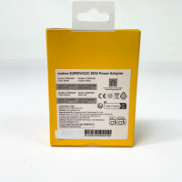 Realme SUPERVOOC, 80W Netzteil-Ladegerät, Schnellladung Smartphone, Weiß