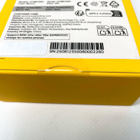 Realme SUPERVOOC, 80W Netzteil-Ladegerät, Schnellladung Smartphone, Weiß