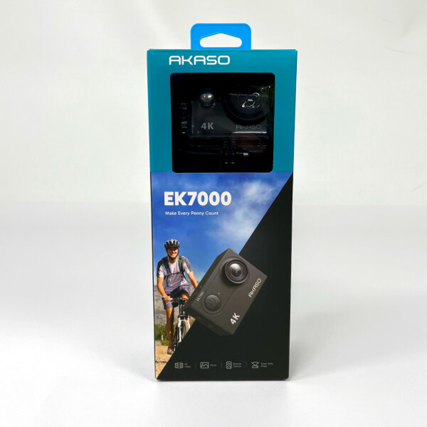 AKASO EK7000 4K Action Kamera WLAN Fernbedienung 20MP Unterwasserkamera Bildstabilisierung 170°