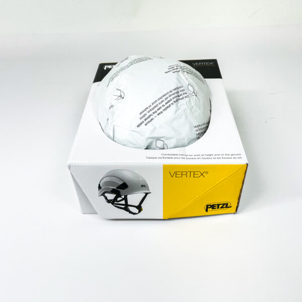 Petzl A010AA00 Vertex safety helmet, size 53-63, 6-point system, chin strap, white