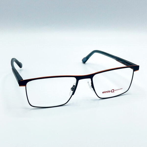 Etnia Eyewear 4 LUBECK 55O PTOG Mens Glasses, Petrol-Orange, Lens 55 mm, Bridge 18 mm, Temples 148 mm