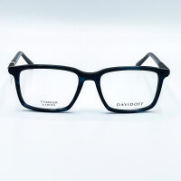 Davidoff DAP155-03 Herren Brillen, Schwarz Havana, Glas 55 mm, Steg 18 mm, Bügel 145 mm