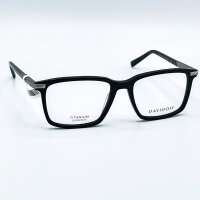 Davidoff DAP155-01 Herren Brillen, Schwarz, Glas 55 mm,...